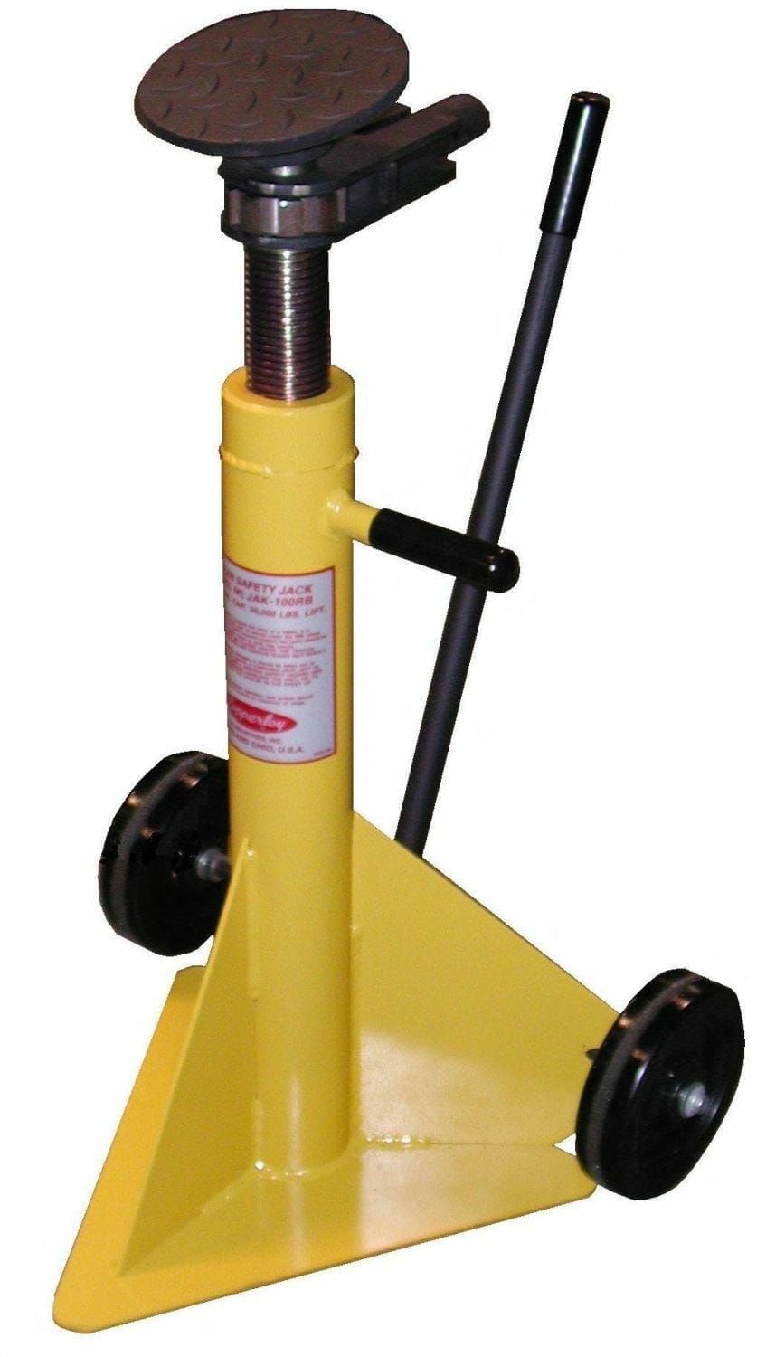 Trailer Jack 1 Edit Yard Ramp & Portable Loading Ramps From Copperloy