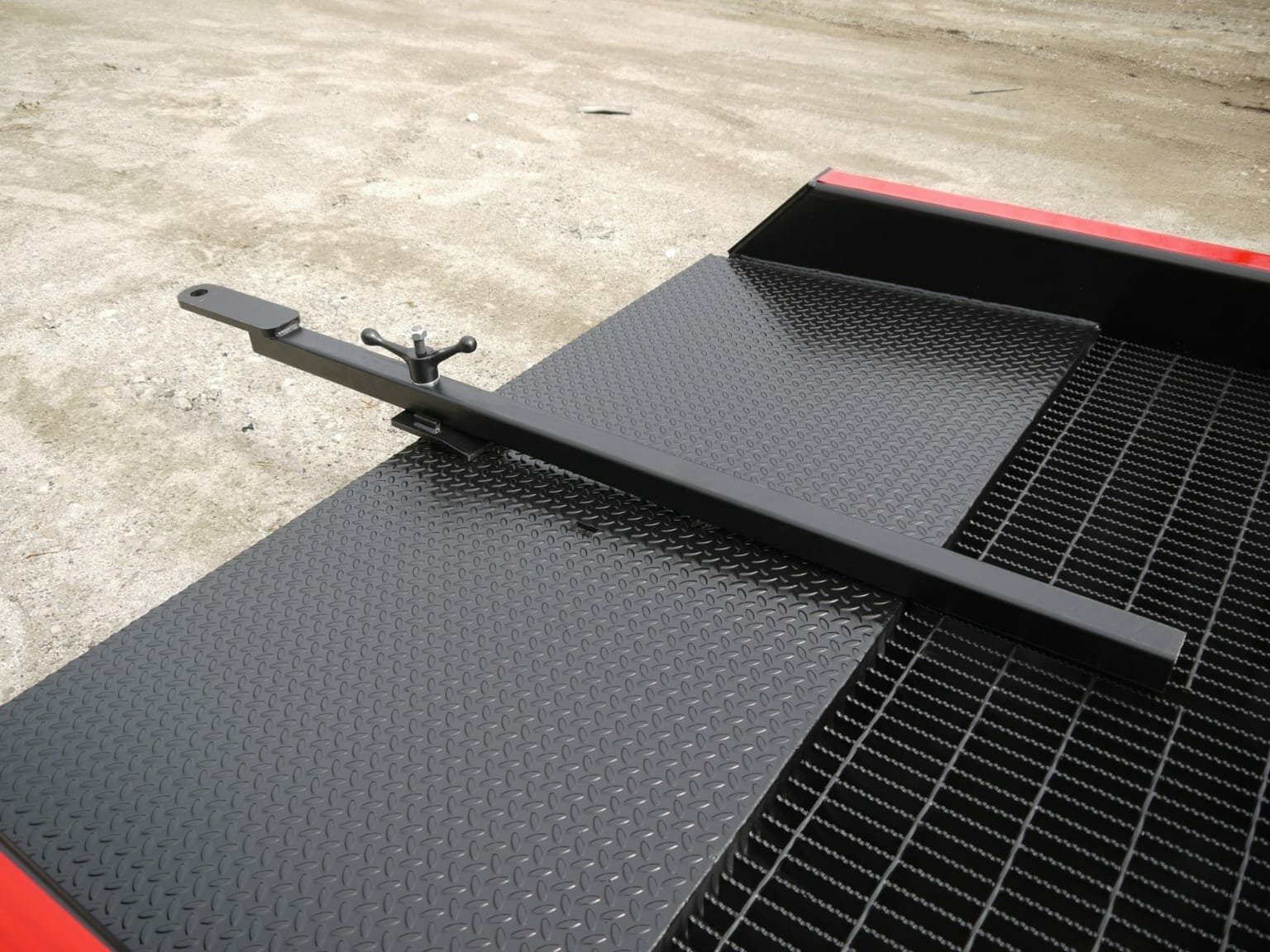 Yard Ramp Steel Loading Dock Ramps Van Ramp